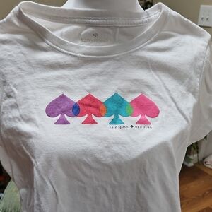 Kate Spade Kids Multicolor Spade Tee